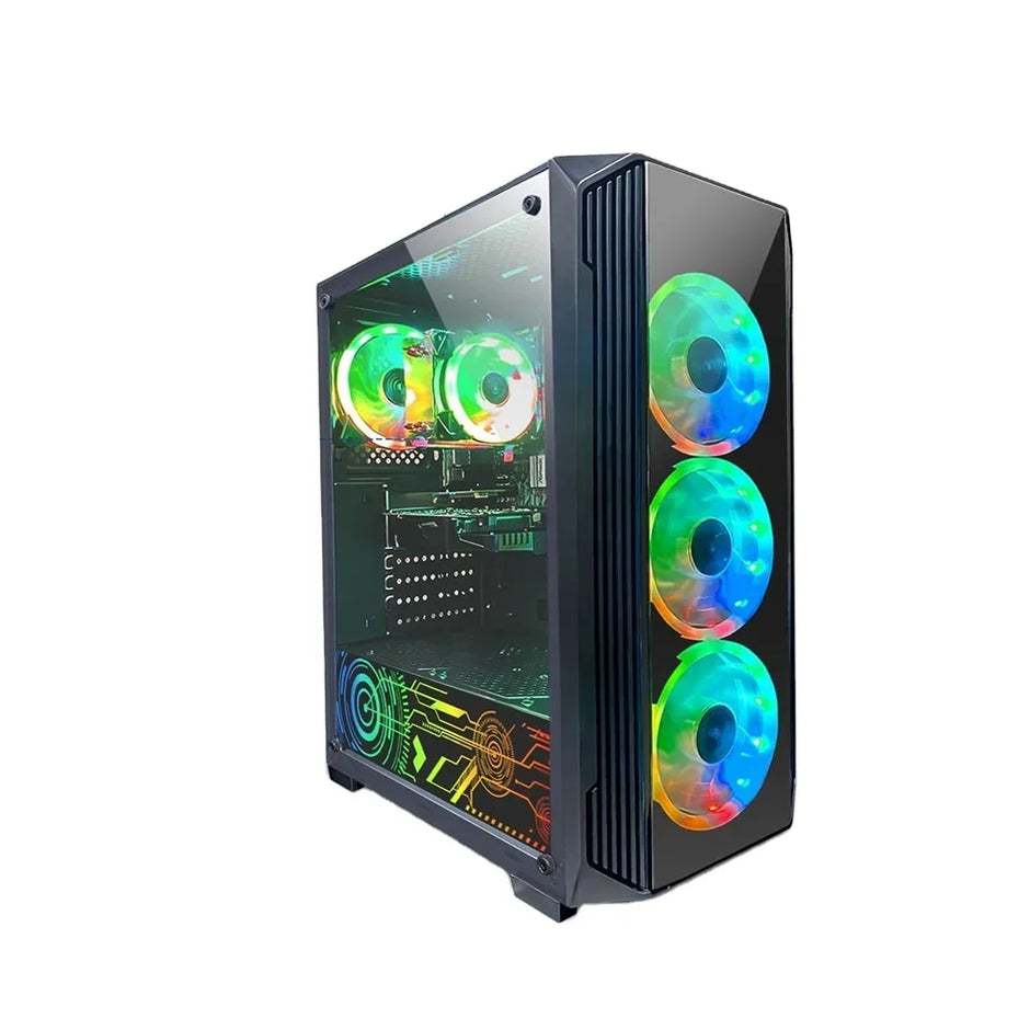 Gaming computer console RGB gaming PC Core i7 RX 580 8GB GDDR5, 16GB DDR4 RAM Memory, 512G SSD