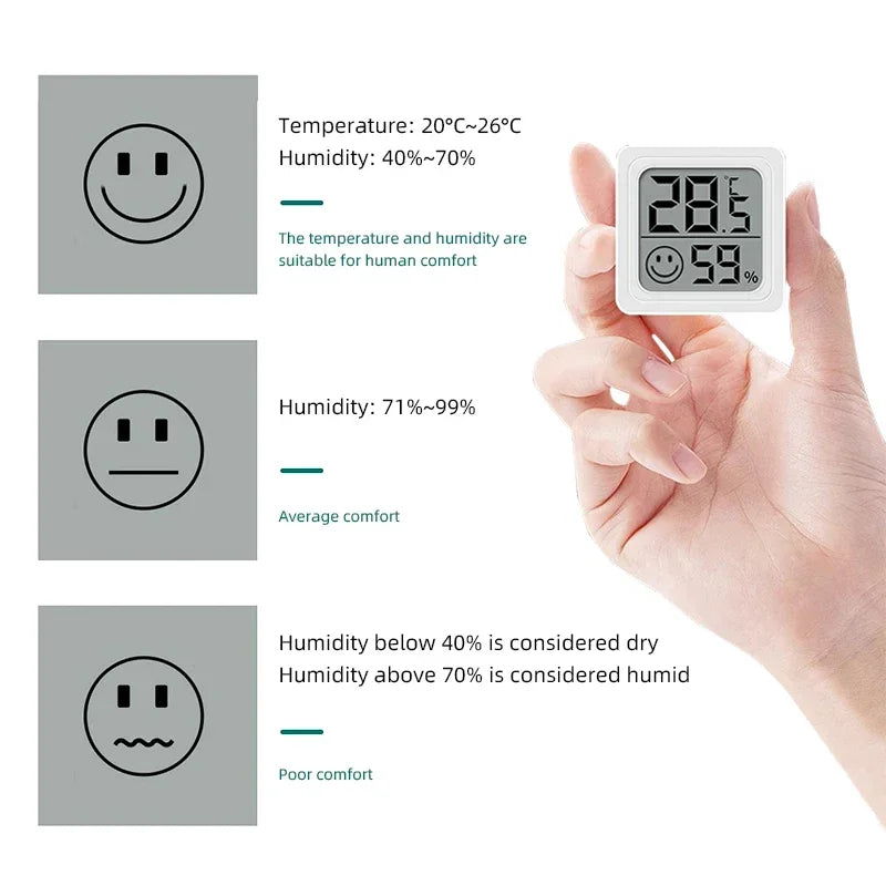 New Smart Thermometer Home Indoor Temperature Humidity Sensor