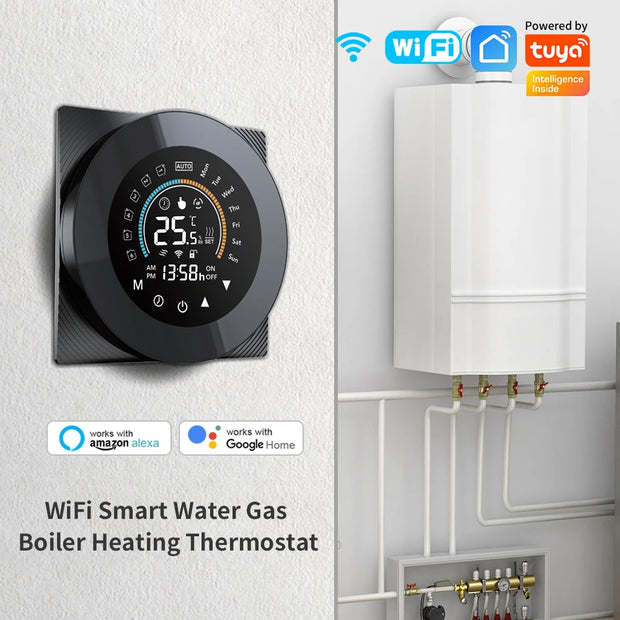 Tuya Wifi Thermostat Electric  Digital Touch Temperature Control