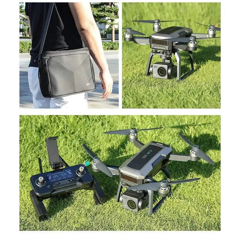 F7 Pro Drone 4K HD with 3-Axis Gimbal & GPS Brushless Motor