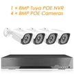 8CH 8MP POE Video Surveillance System H265 4K HD Security CCTV