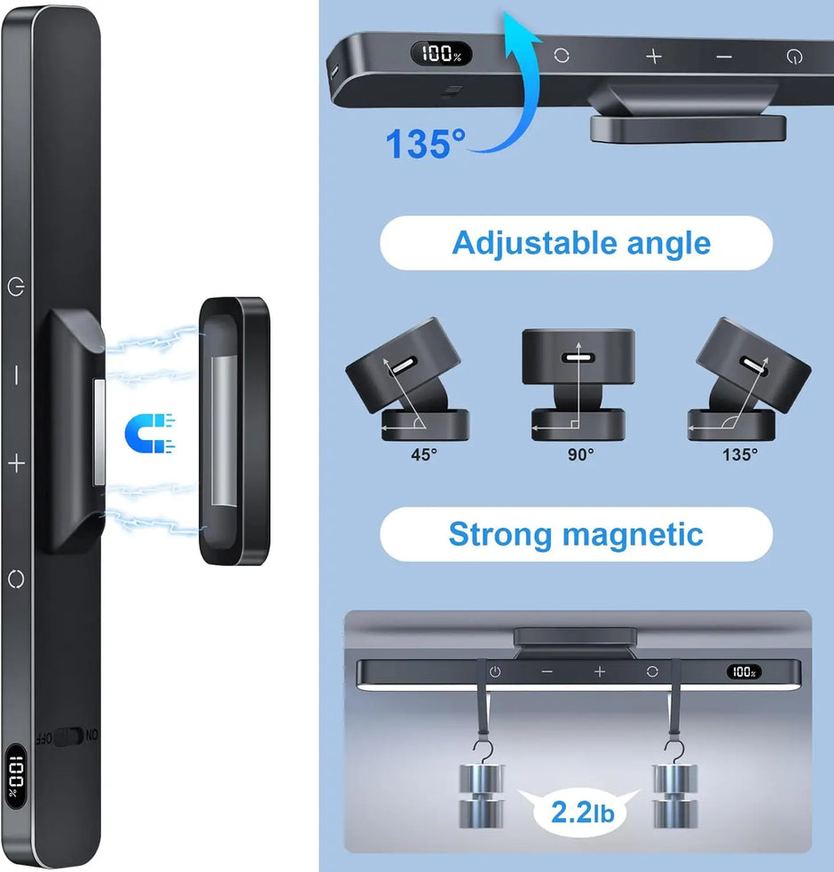 WILLED 5W Dimmable Night Light 3 Colors Adjustable Makeup Light