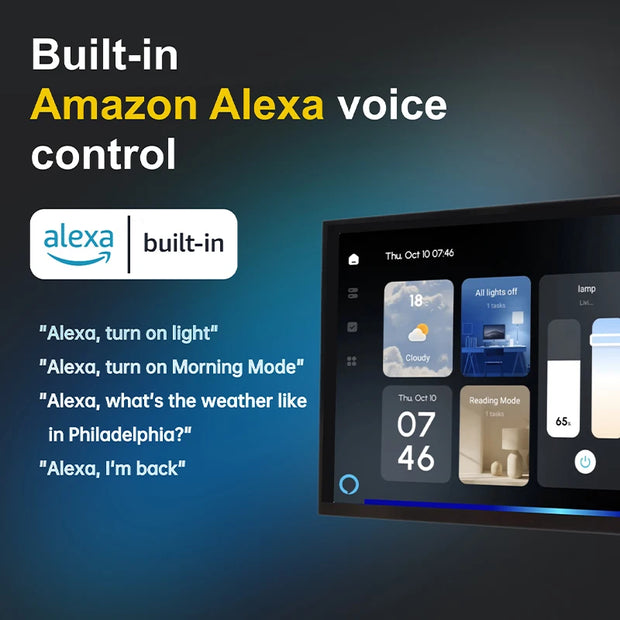 8 Inch Tuya Smart Home Central Panel Touch Screen