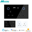 Melery Matter Smart Things Tuya USB Type C PD 20W Wall Socket