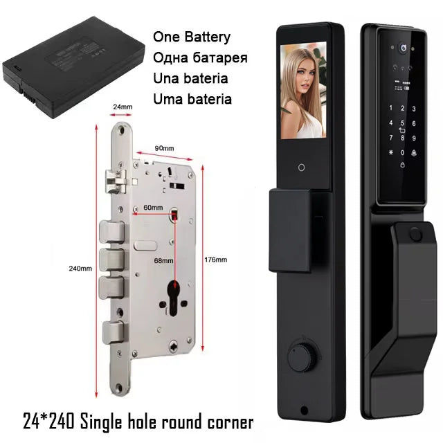 Alexa voice control smart door lock
