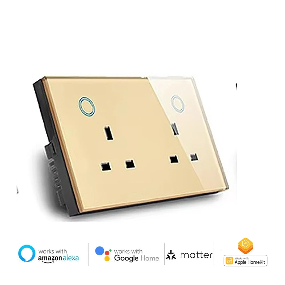 Melery Matter Smart Things Tuya USB Type C PD 20W Wall Socket