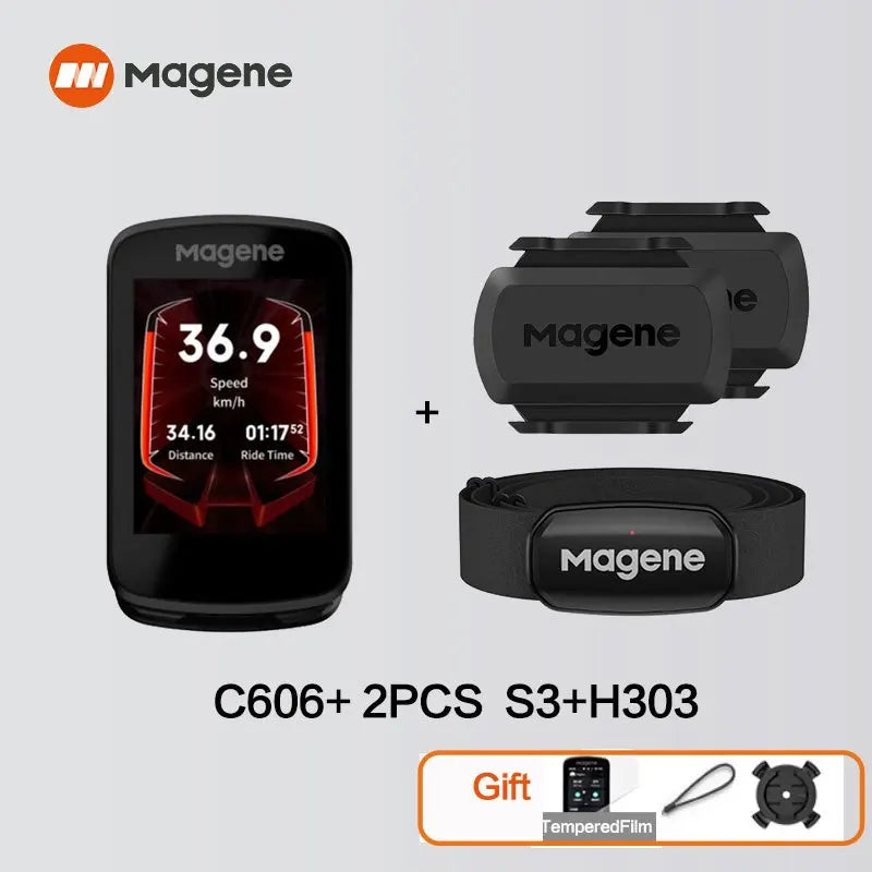 Magene GPS Bike Computer C606 Navigation Speedometer