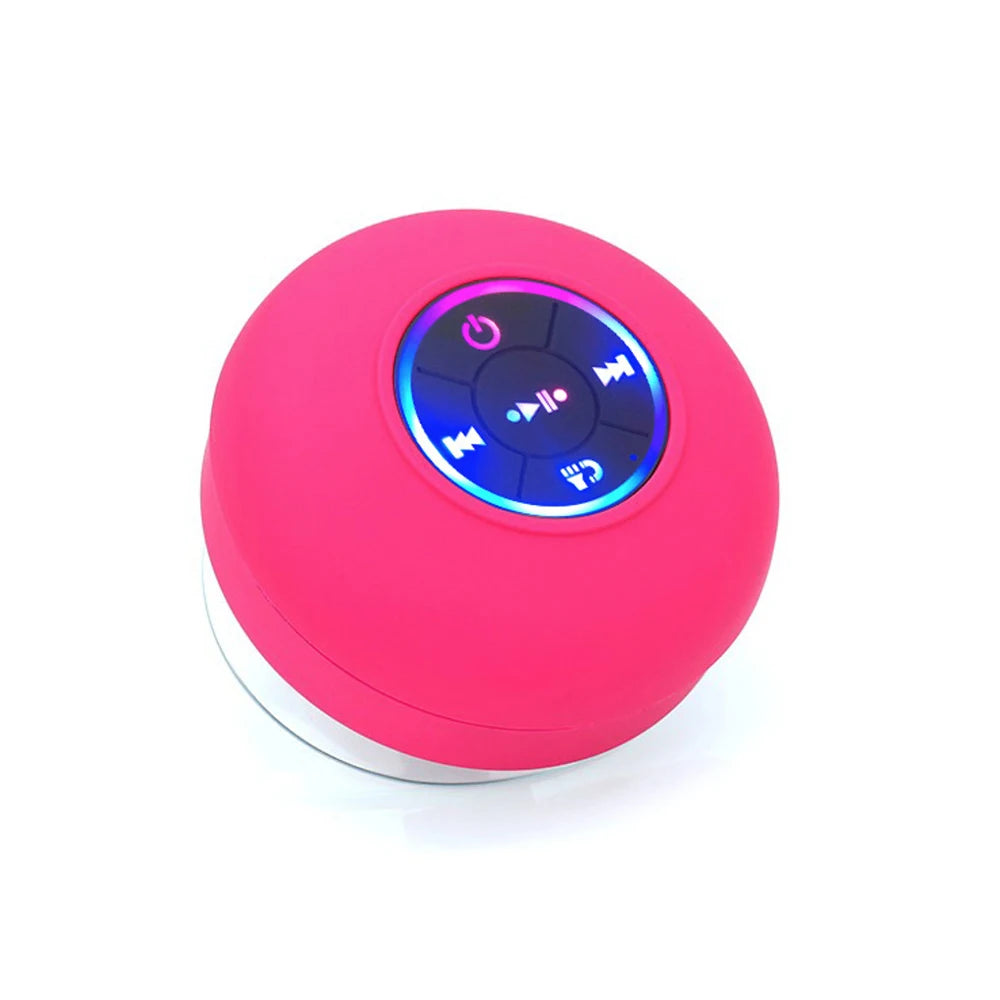 Hot New Bathroom Waterproof Wireless LED Bluetooth Speaker