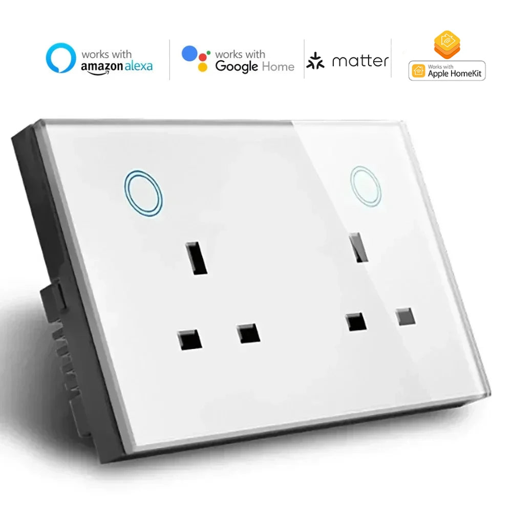 Melery Matter Smart Things Tuya USB Type C PD 20W Wall Socket