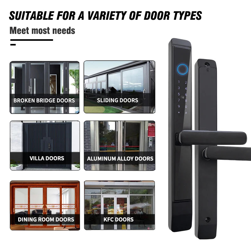 TTlock IP66 Waterproof Sliding Door Lock