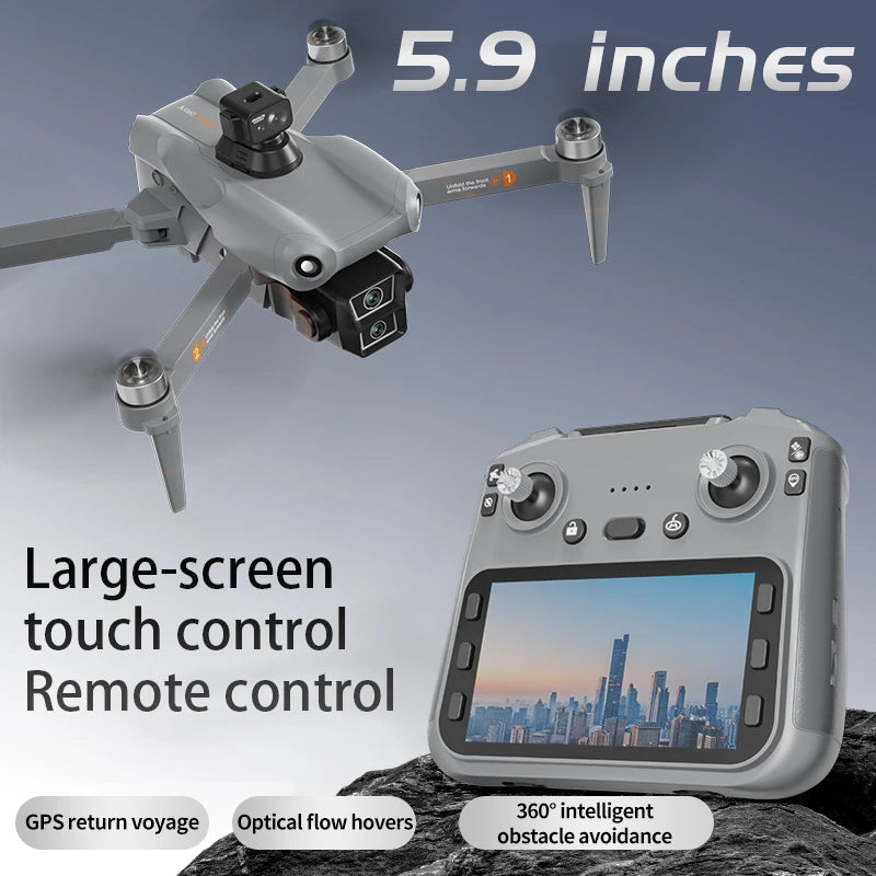 Professional L300 MAX 4K HD drone with large color screen