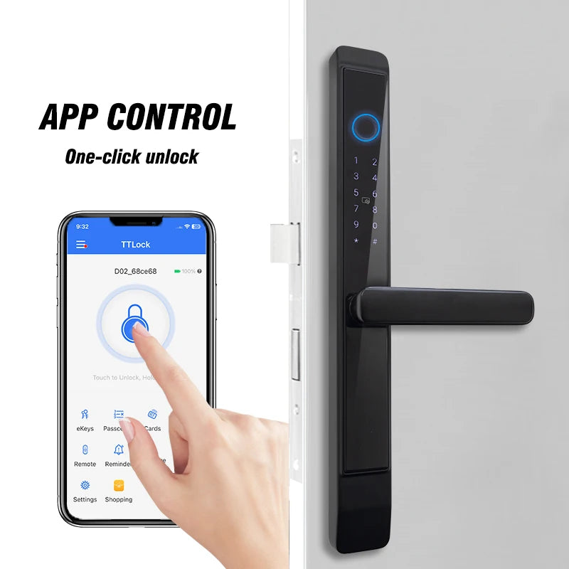 TTlock IP66 Waterproof Sliding Door Lock