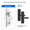 Bluetooth TTLock App Fingerprint Door Lock Code Card Key