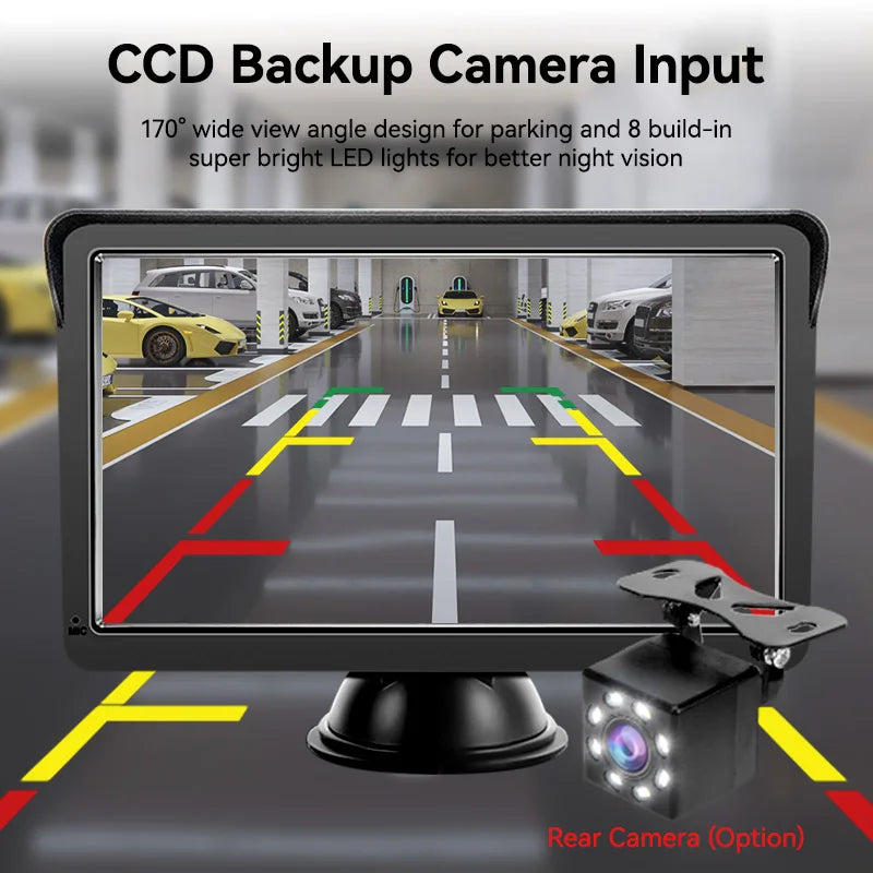 AHOUDY 7 Inch Carplay Android Auto Universal Car Radio Multimedia Video Player Touch Screen