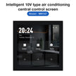 Smart Zigbee Thermostat - LED Touch Screen Climate Control for Heating, Cooling & Water Systems