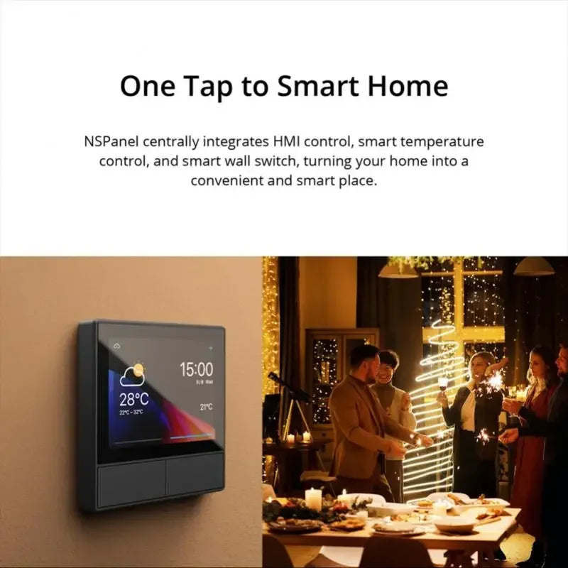 SONOFF NSPanel EU Black SmartScene Wall Switch EU WiFi