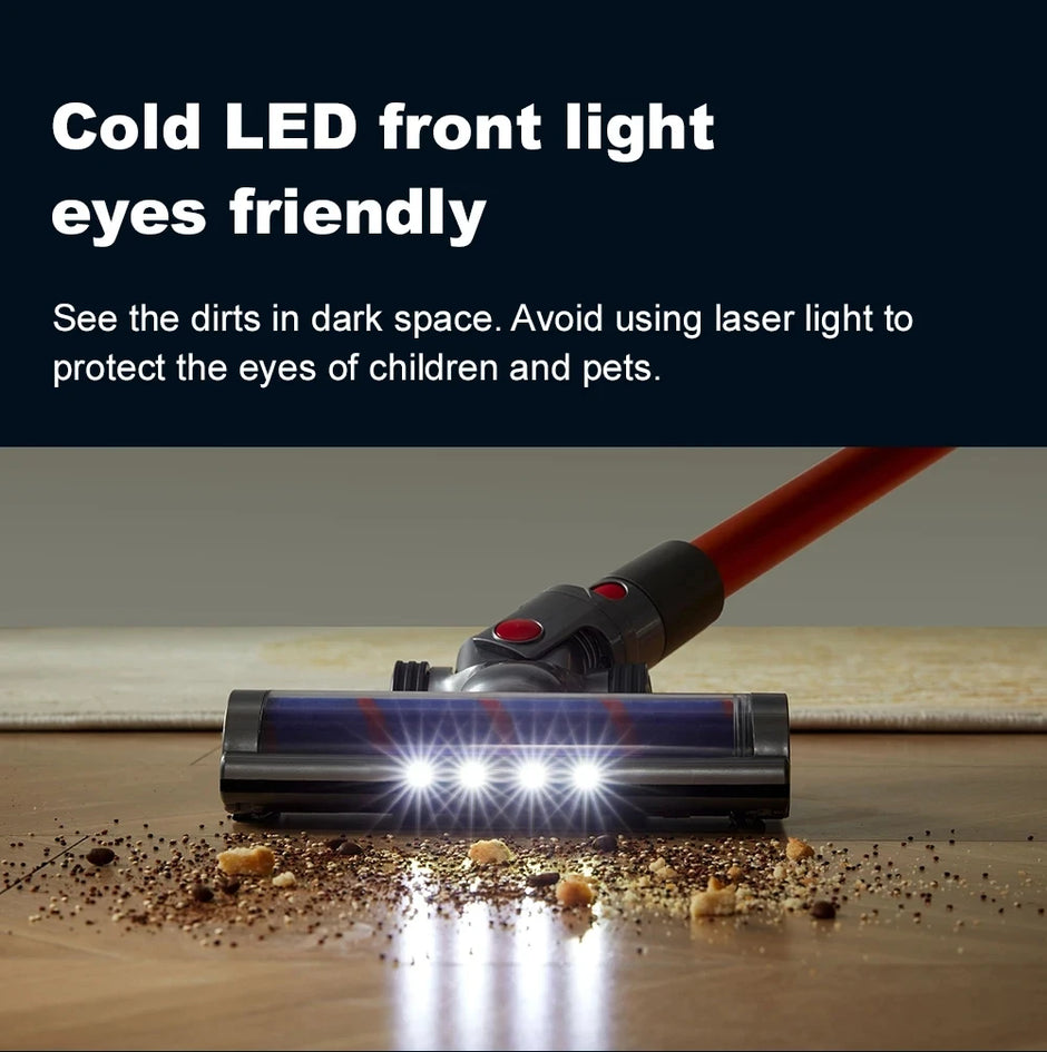 Cordless Handheld Vacuum Cleaner,Touch Screen,Smart Dust Sensor