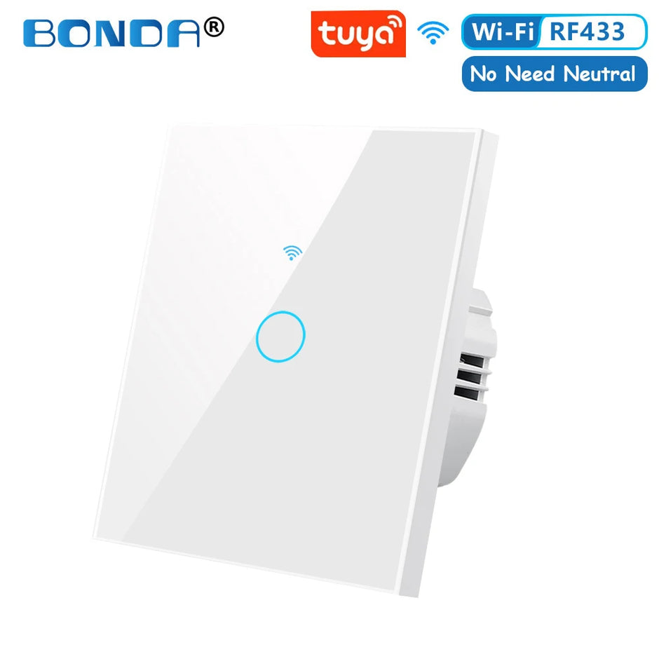 BONDA Smart Switch Wifi RF433 No Neutral