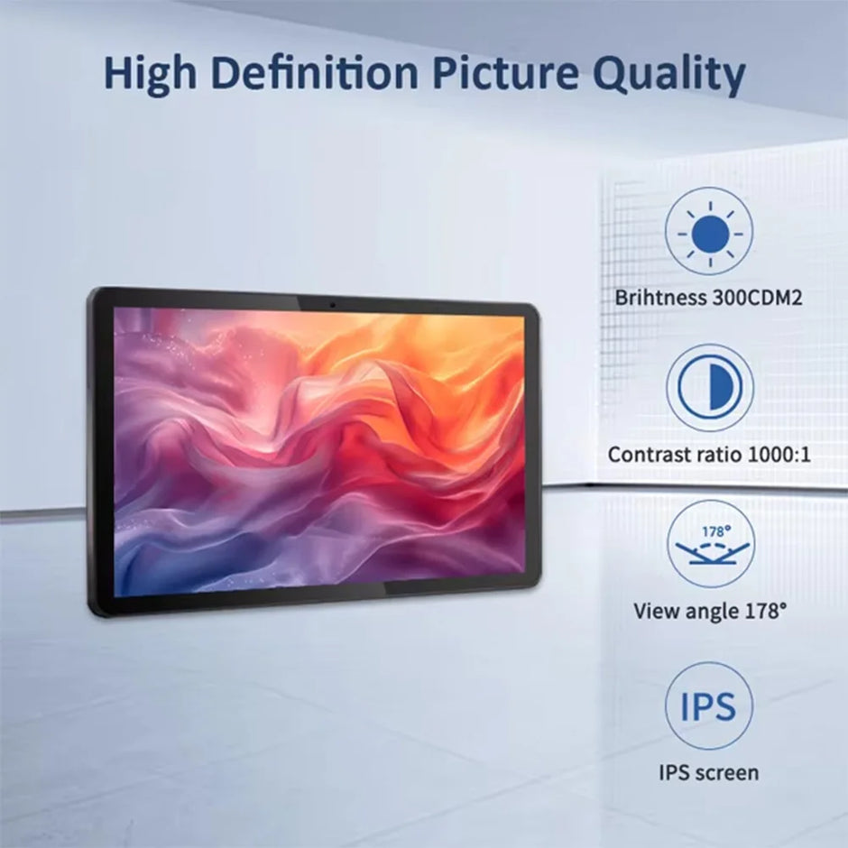 Wall-mounted 10.1-inch commercial tablet capacitive touch screen smart home monitoring camera