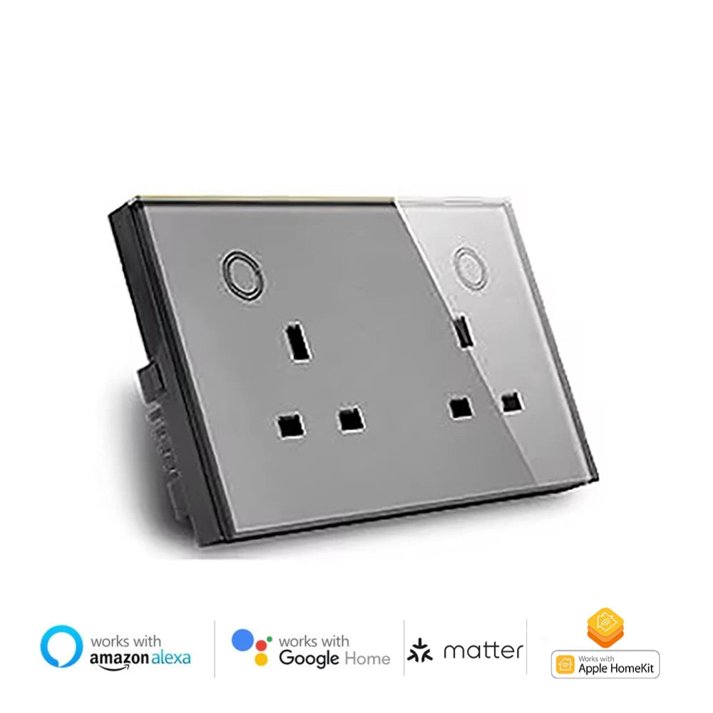 Melery Matter Smart Things Tuya USB Type C PD 20W Wall Socket