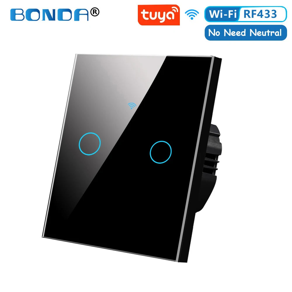 BONDA Smart Switch Wifi RF433 No Neutral