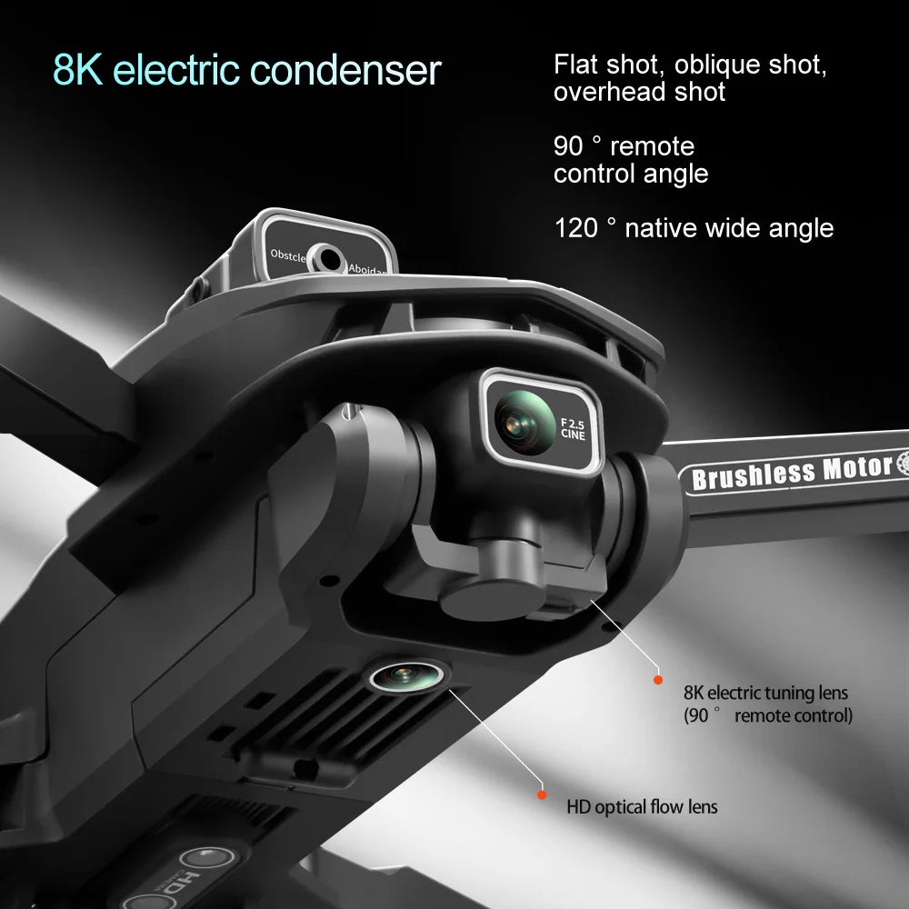 V168 PRO Drone 8K 5G GPS Professional HD Aerial Photography Dual Camera