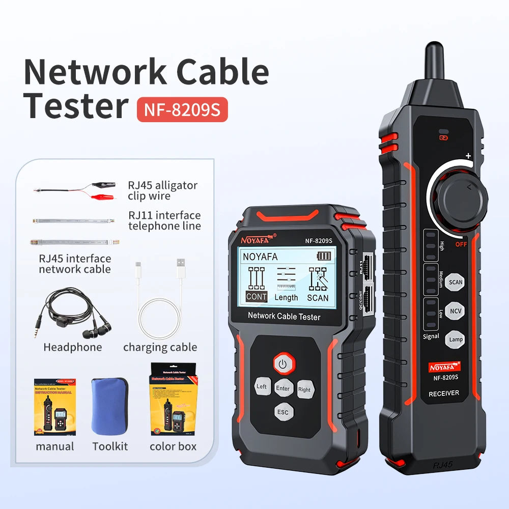 Noyafa NF-8209S Network Cable Tester