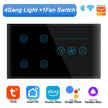 Wifi Smart Tuya Light 4 Gang Switch