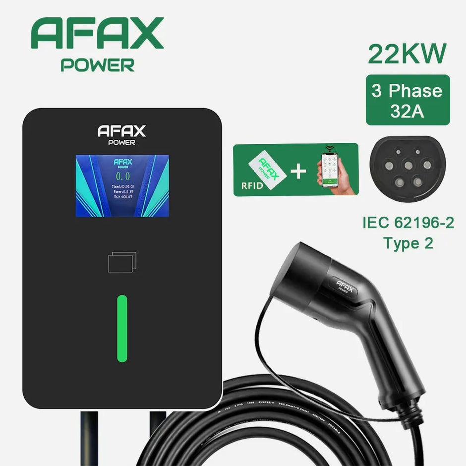 Home Smart Wallbox 7kw 11kw 22kw AC Charger