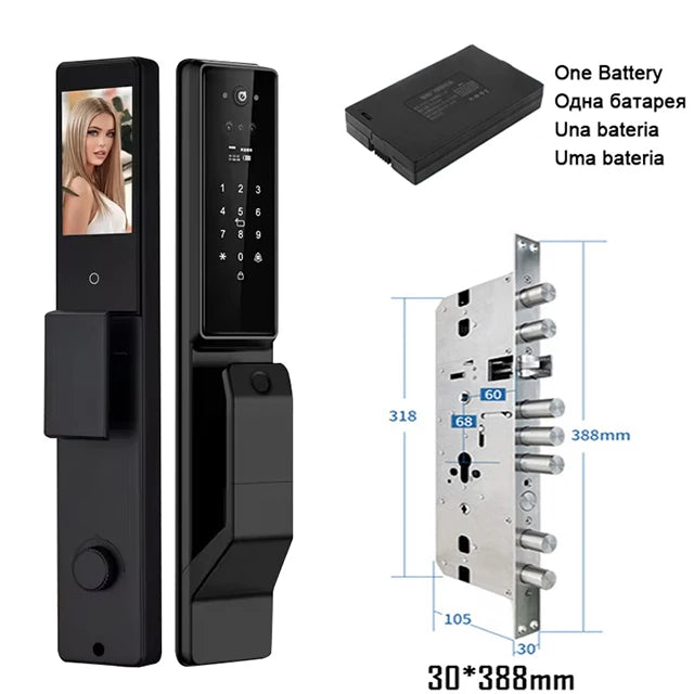 Alexa voice control smart door lock