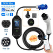 Type2 IEC62196-2 Portable EV Charger 7KW 32A