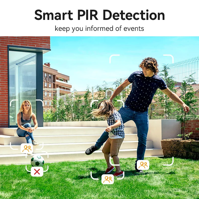 IMOU Cell PT 2C Solar Security Camera - 5MP WiFi Camera with 5000mAh Battery, Human Detection & Weatherproof Design