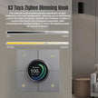 Tuya Smart Knob Dimming Switch, Zigbee Dual Relay Version