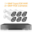 8CH 8MP POE Video Surveillance System H265 4K HD Security CCTV