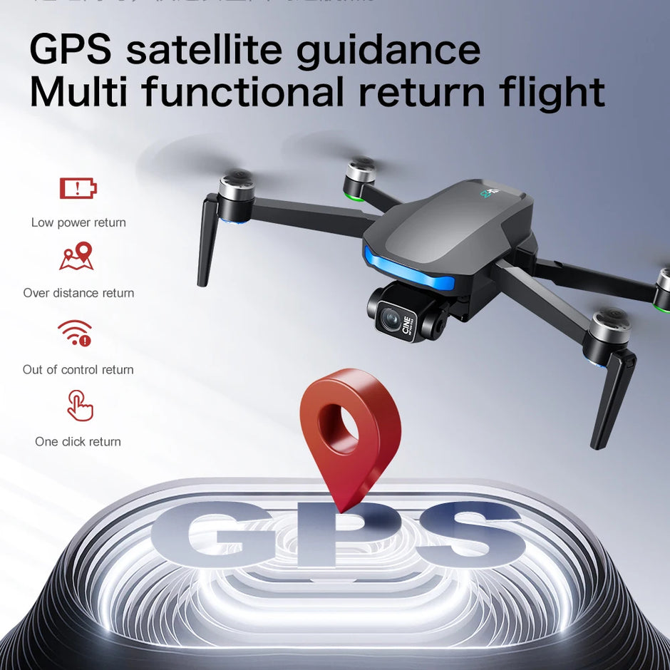 S-X1 MAX GPS Drone Professional 4K Camera Large Screen Remote Control Folding Drone