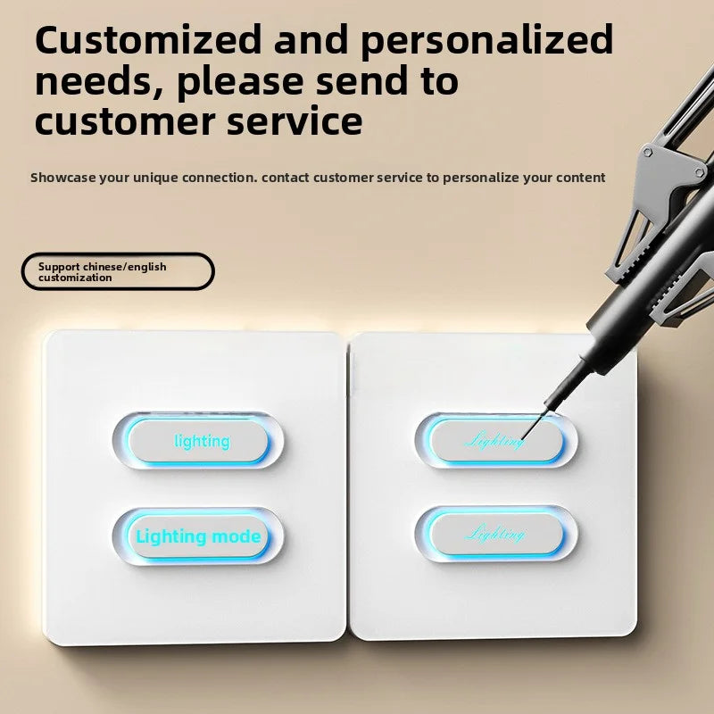 Tuya Intelligent Button Smart Switch Zigbee Dual Control