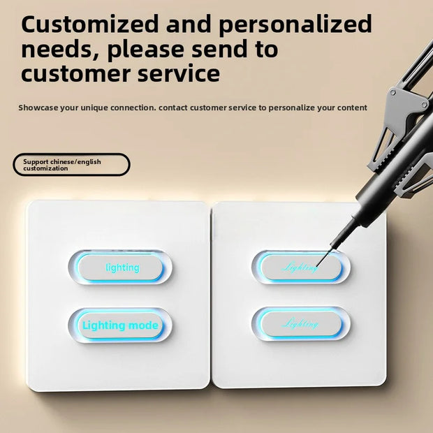 Tuya Intelligent Button Smart Switch Zigbee Dual Control