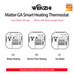 Matter Warm Floor Room Heating Thermostat