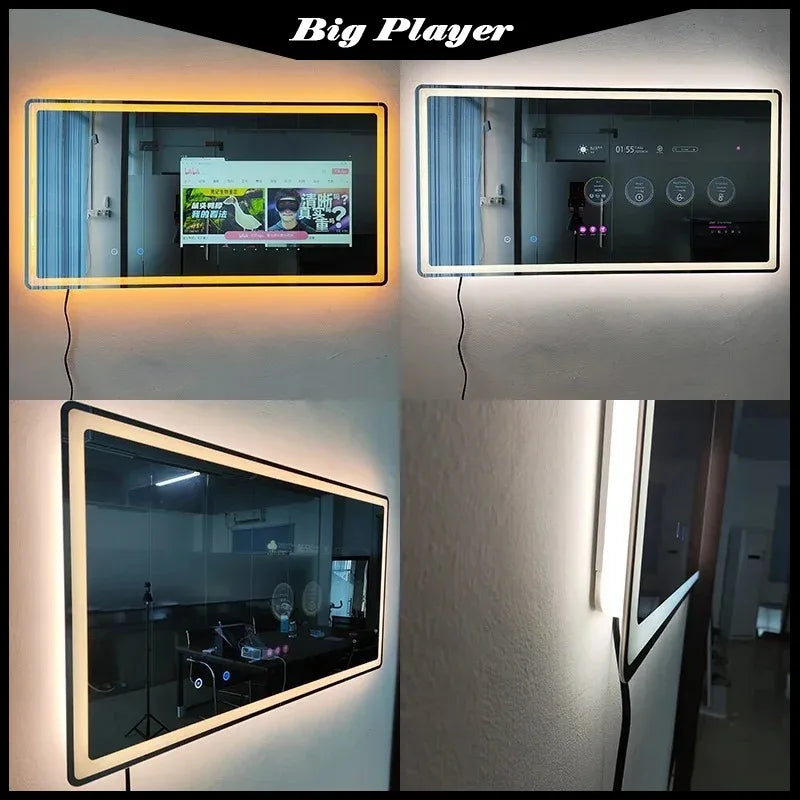 Tv With Touch Screen Bluetooth Customized Size Mirror Smart Magic
