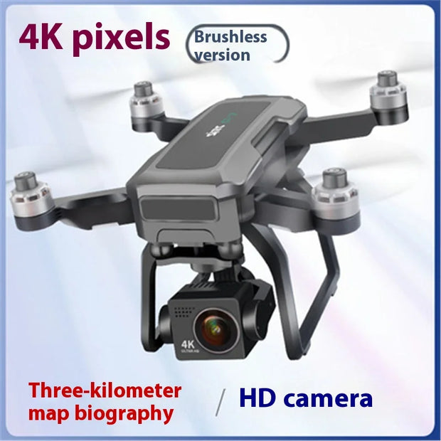 F7 Pro Drone 4K HD with 3-Axis Gimbal & GPS Brushless Motor