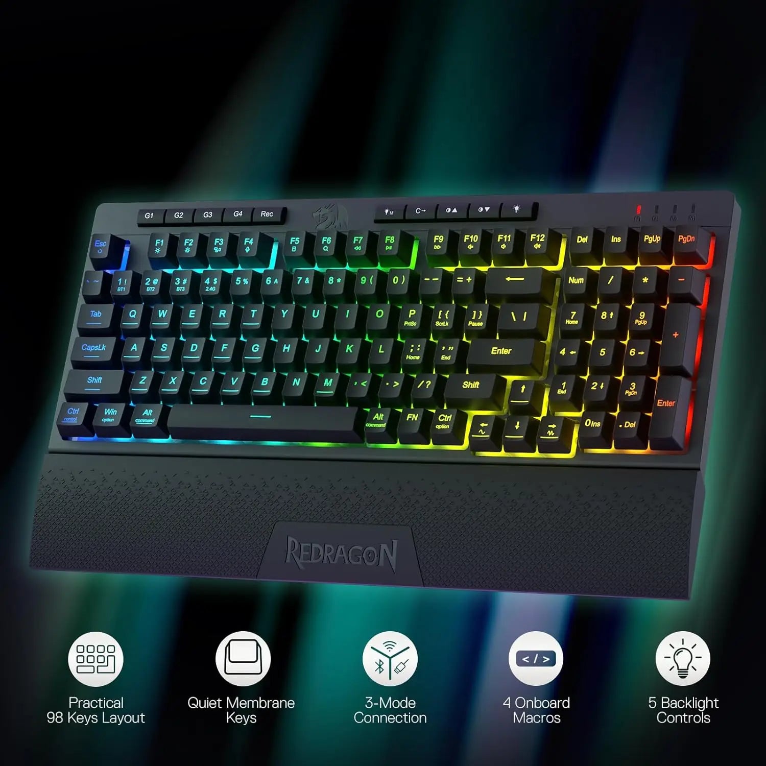 Redragon Mechanical Membrane Gaming Keyboard
