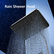 Piano Keys Bathroom Shower System Intelligent LED Temperature Display Shower