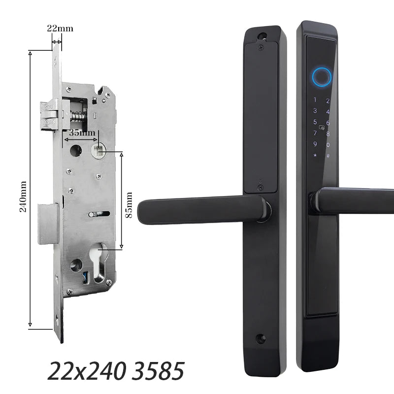 TTlock IP66 Waterproof Sliding Door Lock