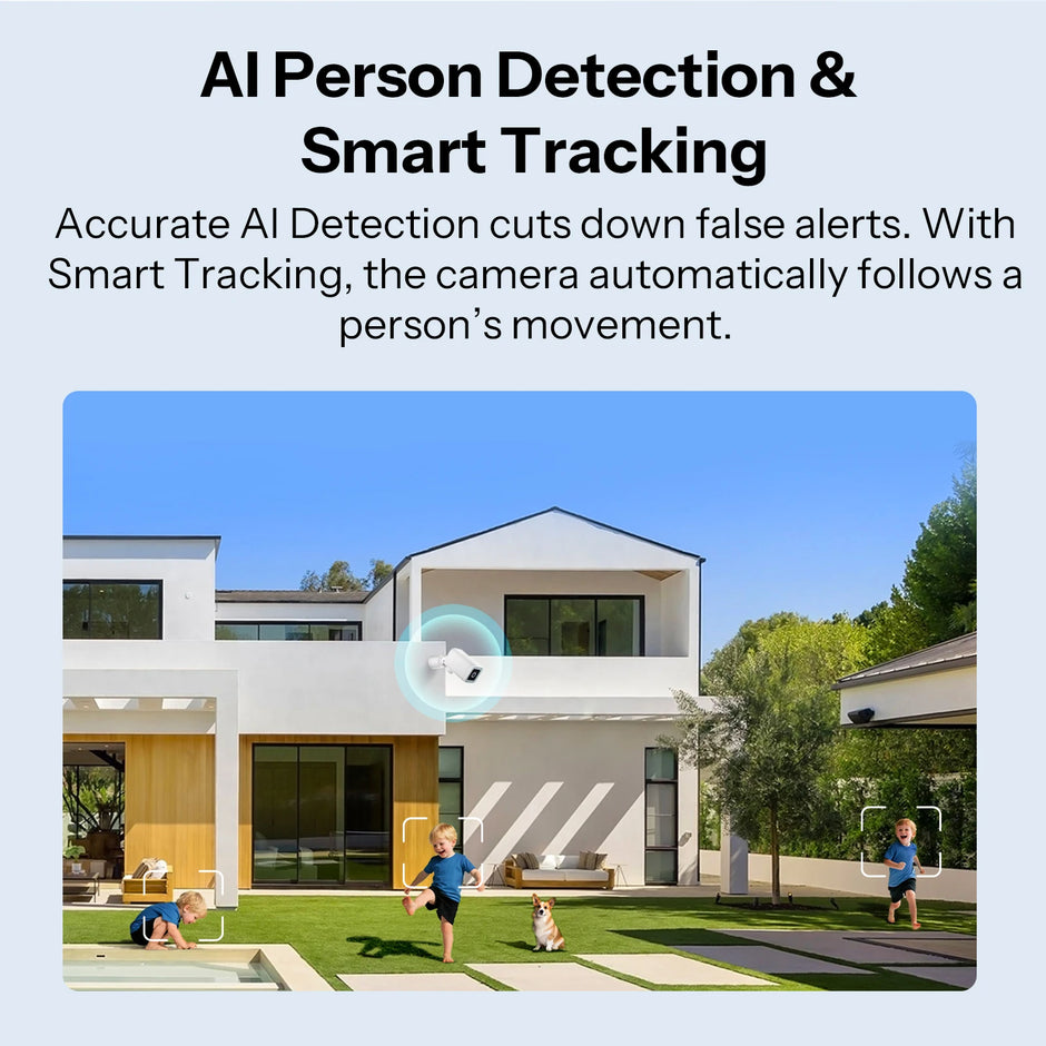 SONOFF Outdoor Smart Security Camera 2K HD With AI Human Detection