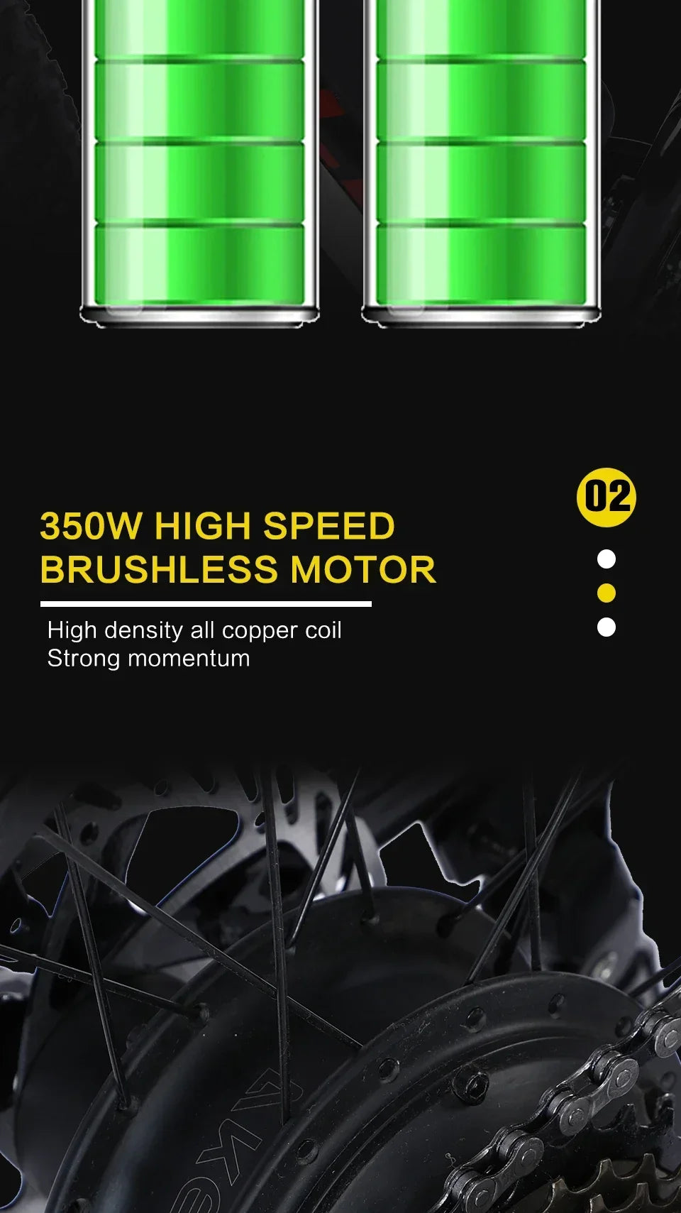 AKEZ 350W Motor Electric Bike 36V13AH Lithium battery E-bicycle