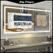 Tv With Touch Screen Bluetooth Customized Size Mirror Smart Magic