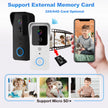Video Doorbell 1080P Tuya Smart Outdoor Wireless Intercom