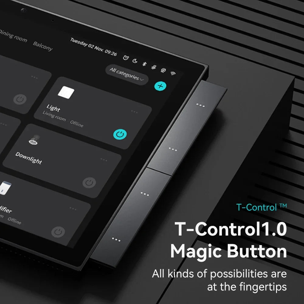 New Arriving Tuya Smart Switch 10 Inch Tuya Smart Home