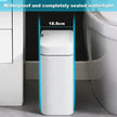 Smart Bathroom Trash Can Automatic Bagging