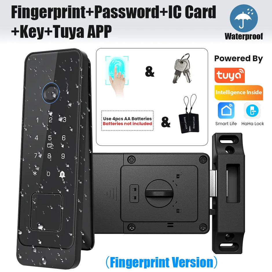 Tuya Wifi Smart Fingerprint Door Lock